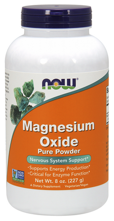 NOW Magnesium Oxide Pure Powder 227g