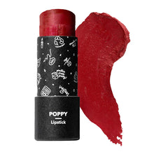 Poppy™ Satin Matte Lipstick (Ruby red) 8g