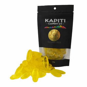 Kapiti Candy Co.Sugar Free Lemon Melts 100g