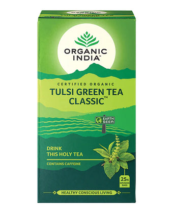 Organic India Tulsi Green Tea Classic 25 Tea Bags