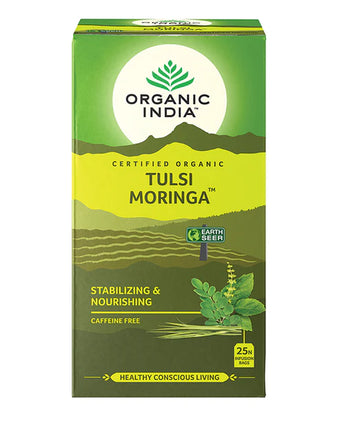 Organic India Tulsi Moringa 25 Tea Bags