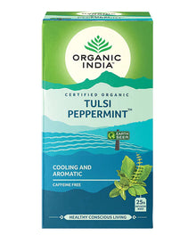 Organic India Tulsi Peppermint 25 Tea Bags