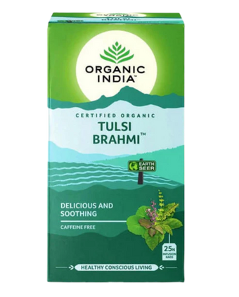 Organic India Tulsi Brahmi 25 Tea Bags