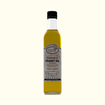 DTE Peanut oil cold pressed organic 500ml