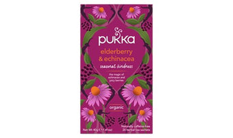 Pukka Elderberry & Echinacea 20 Tea Bags