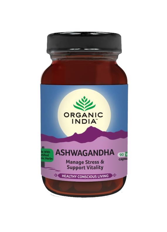 Organic India Ashwagandha Capsules 90s – Bin Inn Stonefields
