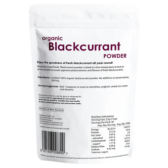 Matakana organic Blackcurrant Powder 100g
