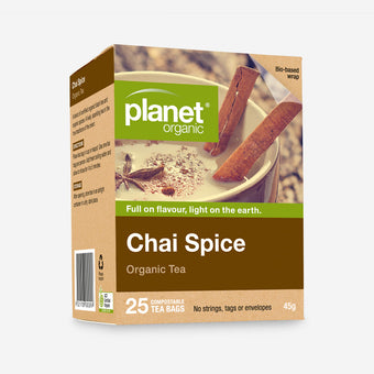 Planet Organic Chai Spice tea 25bags