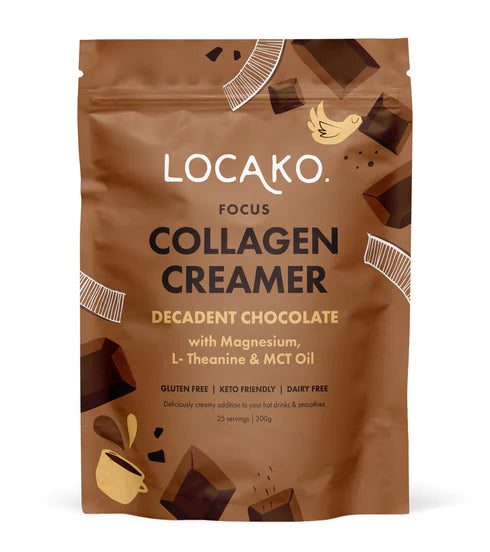 LOCAKO COLLAGEN CREAMER - FOCUS - DECADENT CHOCOLATE