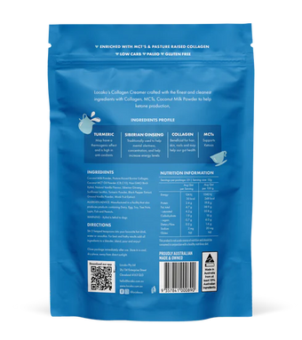 Lacako COLLAGEN CREAMER - PERFORMANCE - MADAGASCAN VANILLA