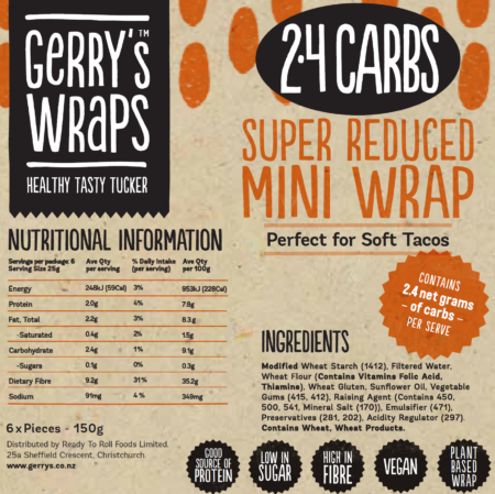 Gerry's Super Reduced MiniWrap