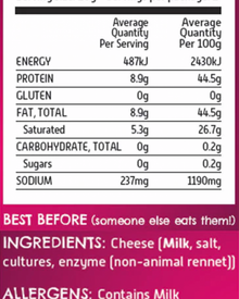 QB's Crunch Cheese 40g