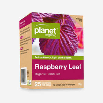 Planet Organic Raspberry Leaf Tea 25bags