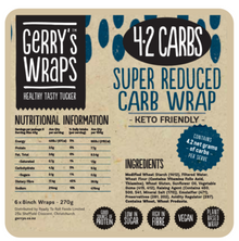 Gerry's Super Reduced Carb Wraps