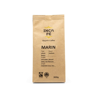 INCAFE MARIN ESTATE COFFEE BEANS - 200G