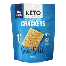 Keto Natural low carb Almond Flour Crackers Sea Salt 64gm