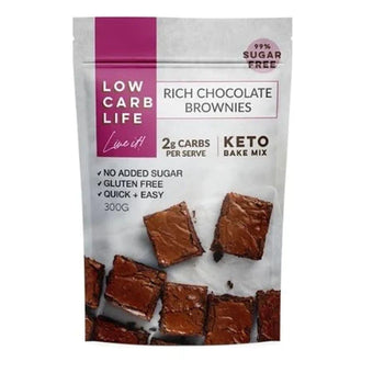 Low Carb Life  Rich Chocolate Brownie Mix 300g