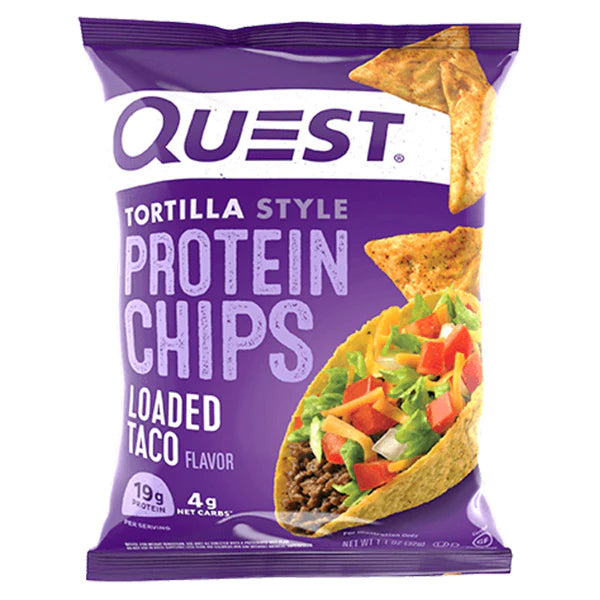Quest  Loaded Taco Tortilla Style Protein Chips 32g